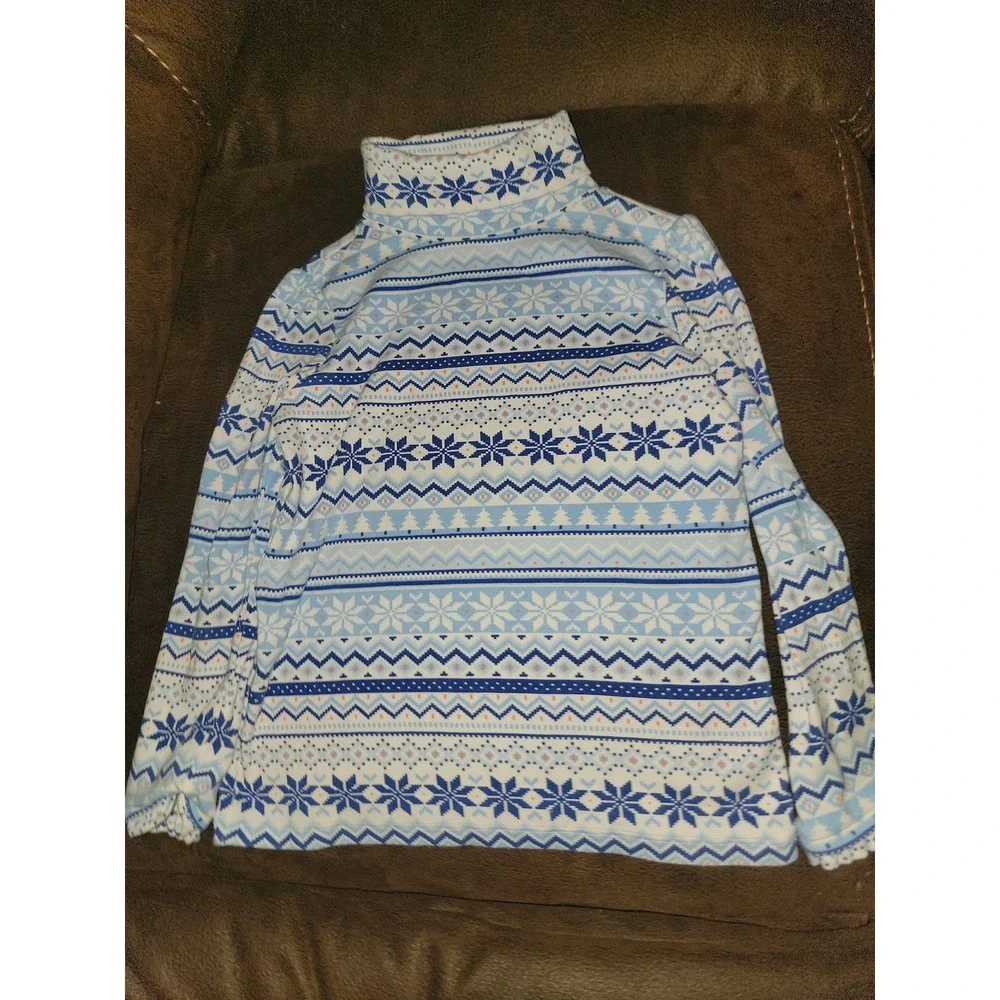 Gymboree Nordic adventure winter snowflake turtleneck‎ top and skirt size 6